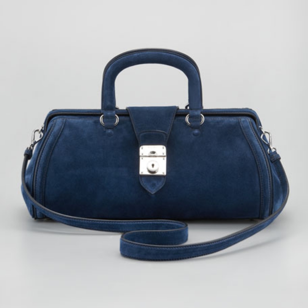 New Miu miu suede dr bag